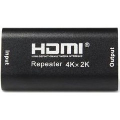 AI Generated Title S-Impuls HDMI Extender Metal 4K30Hz Black - High Quality Performance for Ultimate Viewing Experience